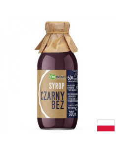 Сироп от черен бъз с ацерола и натурален вит. С Имунитет и дихателна система 300 ml, 15 дози