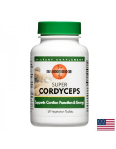 Супер Кордицепс – имунитет, дихателна система, енергия 800 mg, 120 таблетки