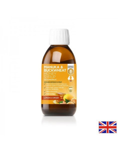 Manuka Buckwheat Honey Syrup with Propolis Меден сироп от манука и елда с прополис / Силен имунитет сироп с вкус на лимон и д