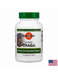 Супер Чага – антиоксидантна и имунна защита 900 mg, 120 таблетки