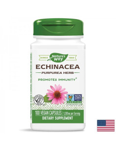 Ехинацея – при респираторни инфекции Грижа за имунната и дихателната система 400 mg, 100 капсули