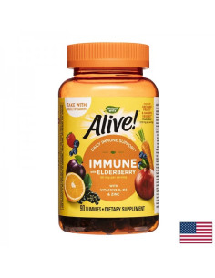 Имунна защита Алайв Alive! Immune Gummies 90 желирани таблетки