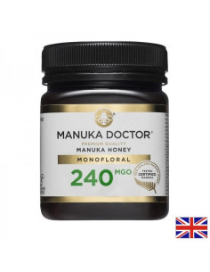 Manuka Honey Monofloral MGO 240, 250 g