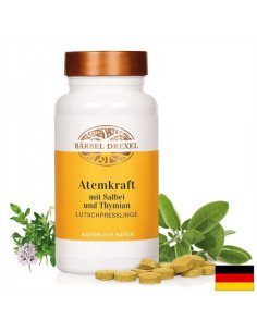 За дихателната система и гласните струни - Масло от евкалипт, билки и витамин С, 240 таблетки