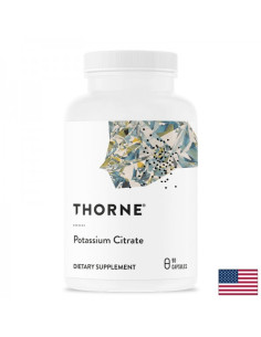 Калий (цитрат) – сърдечносъдова и мускулна функция 99 mg, 90 капсули