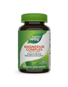 Магнезий (комплекс) с висока активност Мускулна функция, сърдечно и неврологично здраве 250 mg х 100 капсули 2