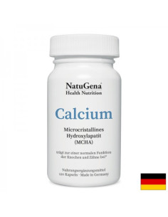 Грижа за костите Калций (MCHA) + Витамин D3 120 капсули