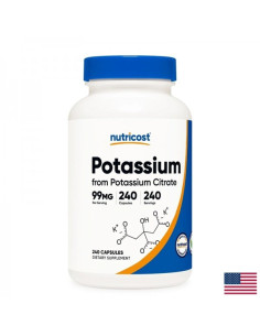 Сърдечно здраве Калиев цитрат 99 mg х 240 капсули