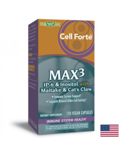 Мощна имунна подкрепа и възстановяване на жизнените сили Cell Forté MAX³ формула 120 капсули