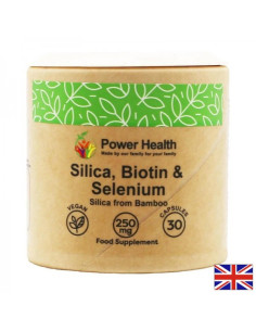 Коса, кожа и нокти Силиций, Биотин и Селен 30 капсули