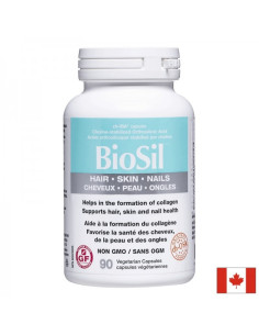BioSil Коса, кожа и нокти 90 капсули