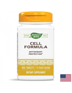 Клетъчно здраве, антиейджинг Формула с екстракт от червено вино и антиоксиданти 100 таблетки за 6 месеца прием