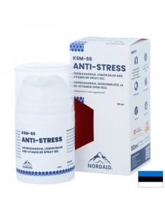 Ашваганда KSM-66, маточина и витамин В6 При тревожност, лошо настроение и умора Спрей-гел за уста, 50 ml