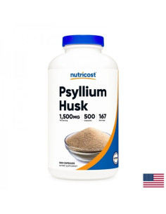 Отделителна система Псилиум (хуск) 500 капсули