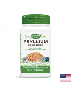 Хуск (теснолист живовляк) При запек и подут корем 525 mg x 100 капсули