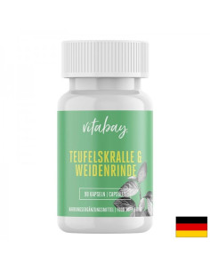 Кости и стави Дяволски нокът + Бяла върба 90 капсули