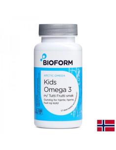 В подкрепа на имунитета, зрението и мозъчната функция Омега-3 за деца 214 mg х 60 капсули