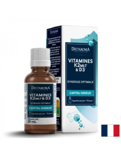Грижа за костите Витамин D3+ K2 20 ml капки
