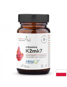 Кости и стави Витамин K2 (MK-7) 200 µg х 30 капсули