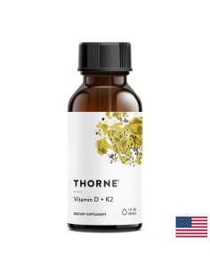 Витамин D3 500 IU + K2 100 µg За костите, зъбите и кръвоносните съдове 30 ml, капки