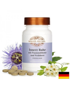 Антистрес формула за душевен мир С глог, пасифлора и калифорнийски мак 120 таблетки