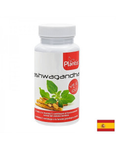 За нервната система Ашваганда 300 mg, витамин С 80 mg и мед 1 mg (меден глюконат) - Ashwagandha Plantis 60 капсули