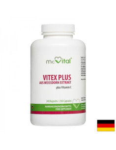 Сърдечно-съдова система Глог + Витамин С 240 капсули