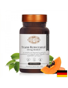 Транс-ресвератрол RESROX – сърце и кръвоносни съдове Антиейджинг и кардиопротективна формула 450 mg, 30 капсули