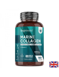 Млада кожа - здрави стави Хидролизиран морски колаген + Витамин С 180 таблетки