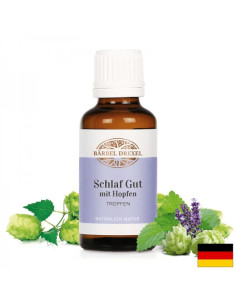 Билкови капки за лесно заспиване и спокоен сън, Тинктура, 30 ml