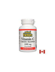 Витамин С Калциев аскорбат 1000 mg х 125 g прах/ 250 дози