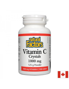 Витамин С, прах Vitamin C Crystals 1000 mg 250 дози