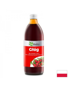 Сок от глог с каму-каму и натурален витамин С Сърце и нервна система 500 ml, 10 дози