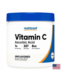 Имунитет Витамин С (L-аскорбинова киселина) 1000 mg x 227 g прах