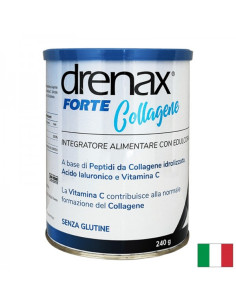 Колагенови пептиди, хиалуронова киселина и витамин С Дренакс - Drenax – формула за кожата, косата и ноктите 240 g, прах