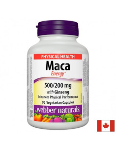 Maca Energy with Ginseng Мака и Корейски женшен 90 капсули