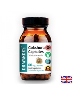 Енергия и либидо Гокшура (Gokshura, Tribulus Terrestris) 60 V капсули