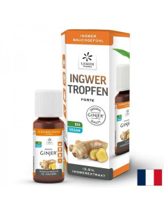 Джинджифил форте за добро храносмилане При стомашен дискомфорт и гадене Капки, 20 ml