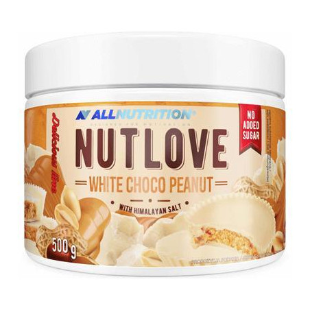 Allnutrition NutLove - White Chocolate Peanut - Диетичен Крем За Мазане | 500g