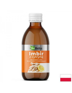 Сок от джинджифил - лимонов сок Добро храносмилане и силен имунитет 250 ml, 25 дози