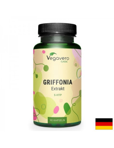 Стрес и добро настроение 5 HTP (екстракт от семена на грифония) 90 капсули