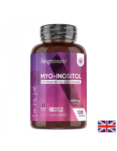 Хормонален дисбаланс и репродуктивно здраве Мио-инозитол с фолиева киселина, витамин В6 и хром 120 таблетки