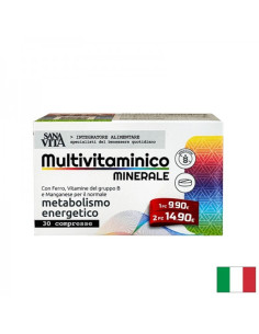 Мултивитамини и минерали SanaVita 30 таблетки