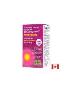 Methylfolate+B12 BioCoenzymated/ Метилфолат (Фолиева киселина)+Витамин В12 х 60 сублингвални таблетки