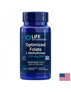 Optimized Folate (L-Methylfolate)/ Фолиева киселина (л-метилфолат) х 100 таблетки