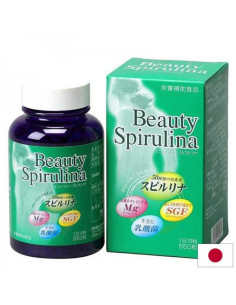 Японска спирулина + млечно-кисели бактерии и магнезий Beauty Spirulina 550 таблетки