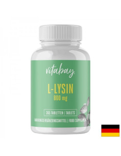 Херпес симплекс, кости и стави L-Лизин 800 mg x 365 таблетки