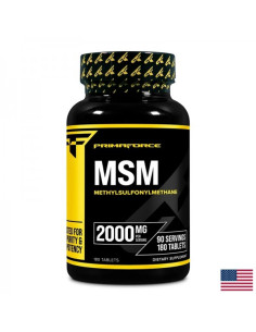 Кости и стави МСМ (Метил-Сулфонил-Метан) 1000 mg х 180 таблетки