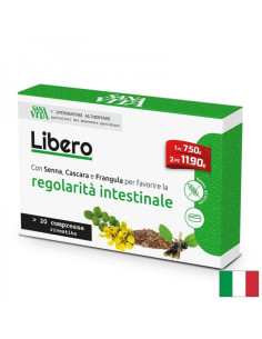 Лаксатив формула със сена и зърнастец Sanavita 20 таблетки