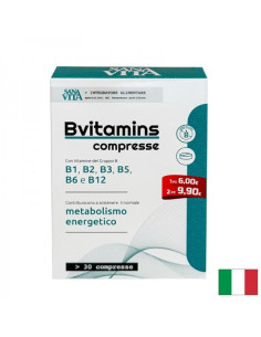 Витамини В-Комплекс SanaVita 30 таблетки